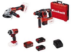 Einhell TE-CI 18 Lİ BL-HEROCCO-AXXİO Profesyonel Usta Seti