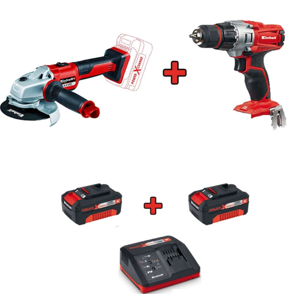 Einhell TE-CD 18Lİ - AXXİO 2 Lİ Usta Seti