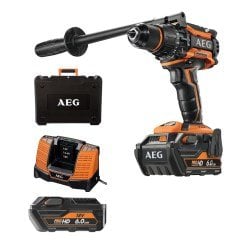 Aeg BSB 18 BL LI-602C Çift Akülü Kömürsüz Motor Darbeli Vidalama (Lithium ion 18 V;6,0 Ah)