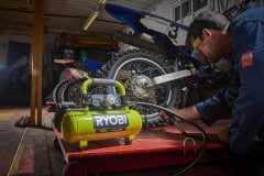 Ryobi R18AC-0 Akülü Komprosör 4 Lt 8 Bar