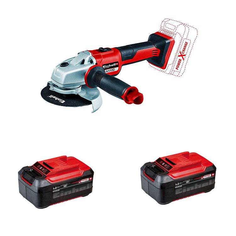 Einhell Axxıo Taşlama Makinesi  2 Ad 18v 5,2 Ah Akü