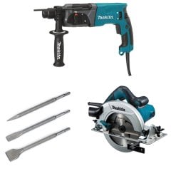 Makita HR2470 HS7601 Profesyonel Usta Seti