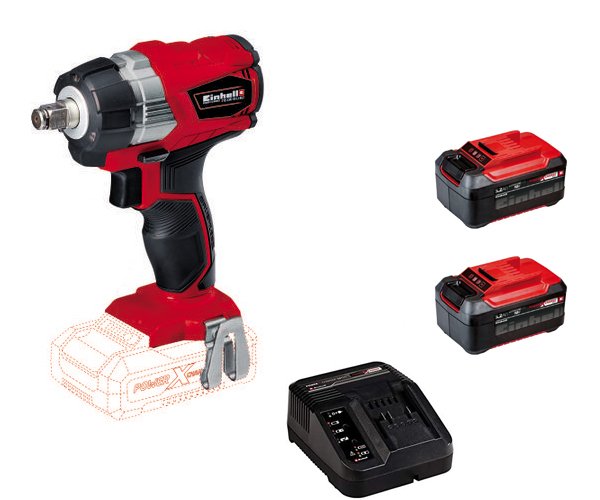 Einhell TE-CW 18 Lİ BL 18V 5,2Ah Akülü Şarjlı Somun Sıkma Kömürsüz 2x5,2AH