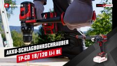 Einhell TP-CD 18/120 Li-i BL 2x2,5Ah Akülü Darbeli Vidalama Matkap 120 NM