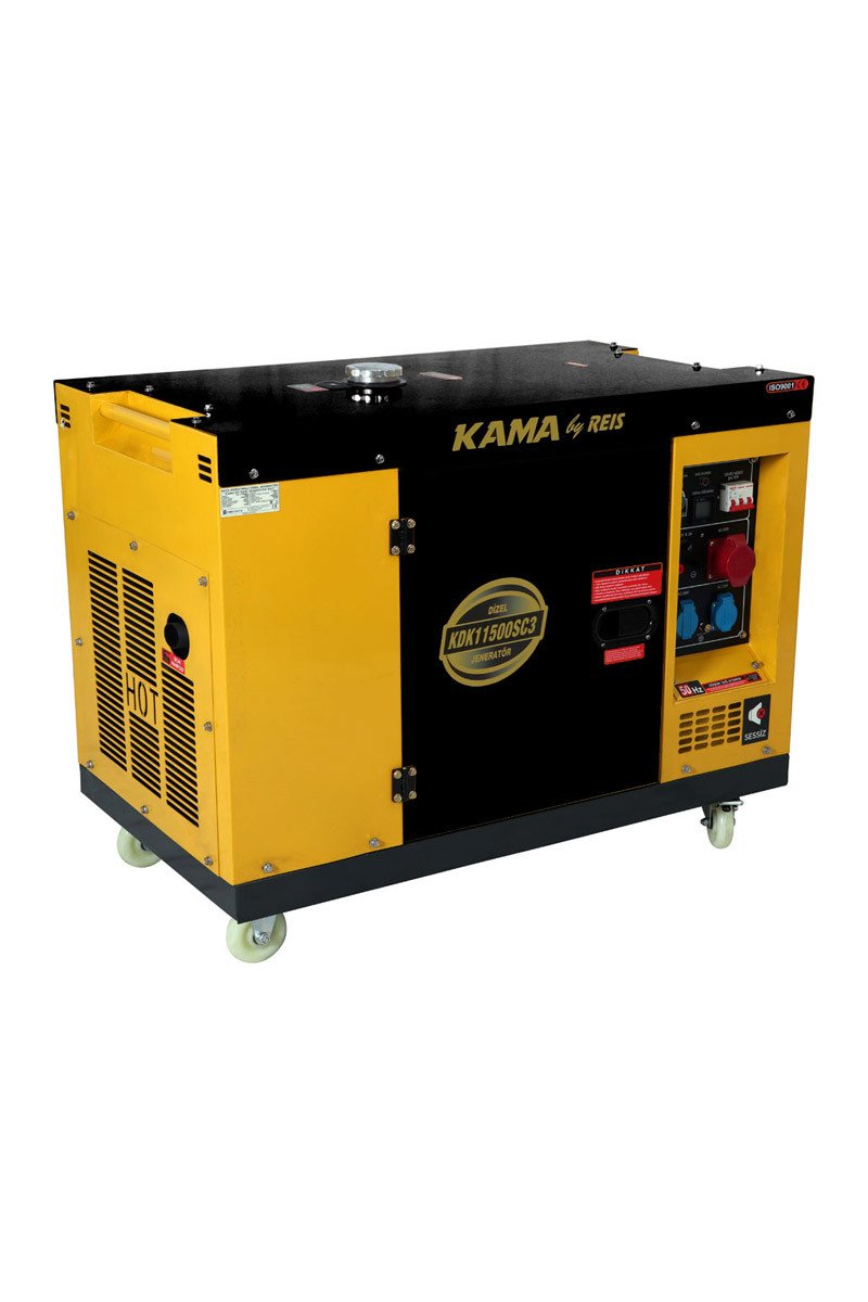 Kama KDK11500SC3 11 kVA Trifaze Marşlı Dizel Jeneratör