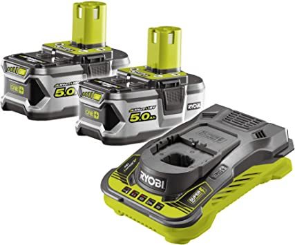 Ryobi RC18150-250 18V 5Ah Çift Akülü + Şarj Cihazı Set