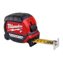 Milwaukee Şerit Metre Manyetik Metre 8M/27Mm T4932464600