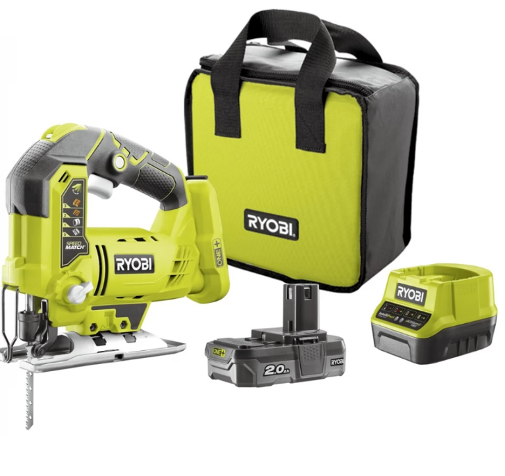 Ryobi R18JS-120S 18 V 2.0 Ah Akülü Dekupaj Testere