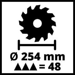 Einhell TC-SM 254 Pistonlu Gönye Testere