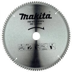 Makita D-61874 260mm 100 Diş Elmas Daire Testere