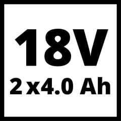 Einhell 2x18V 4.0 Ah Power-X-Change-Twinpack CB 2 Akü - 4511489