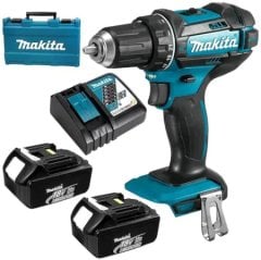 Makita DHP482RFE 18 Volt 3,0 Ah Lityum Akülü Darbeli Matkap Vidalama