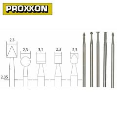 Proxxon 28710 Freze Uç Seti 5'li