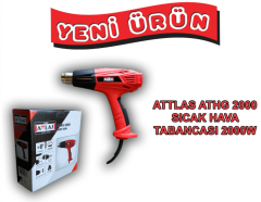 Attlas ATHG2000 Sıcak Hava Tabancası