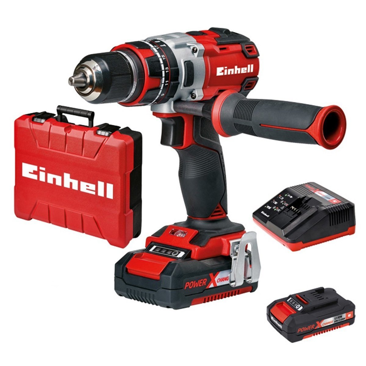 Einhell TE-CD 18 Li-i BL PXC Akülü Darbeli Matkap (2x2,0 Ah)