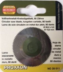 Proxxon 28011 Sert Karbür Testere