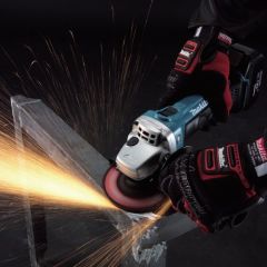 Makita DGA452RMJ Akülü Avuç Taşlama Makinesi 2 x 4,0 Ah Akü 115 mm