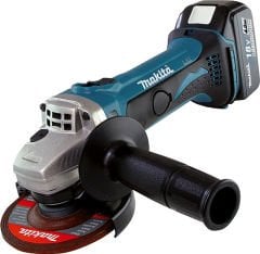 Makita DGA452RMJ Akülü Avuç Taşlama Makinesi 2 x 4,0 Ah Akü 115 mm