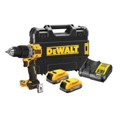 Dewalt DCD805E2T 18V 2AH Li-ion Power Stack Kömürsüz Çift Akülü Darbeli Matkap