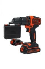 Black&Decker BDCHD18KB 18V/1.5Ah Li-ion Çift Akülü Darbeli Matkap