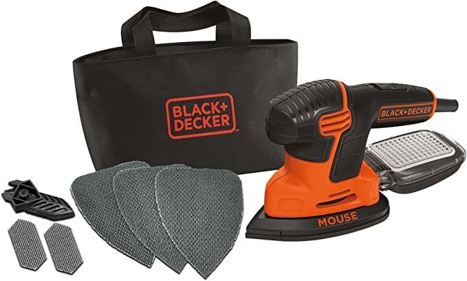 Black & Decker Ka2000-Qs Mouse Zımpara, Çok renkli, 120 W