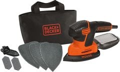 Black & Decker Ka2000-Qs Mouse Zımpara, Çok renkli, 120 W
