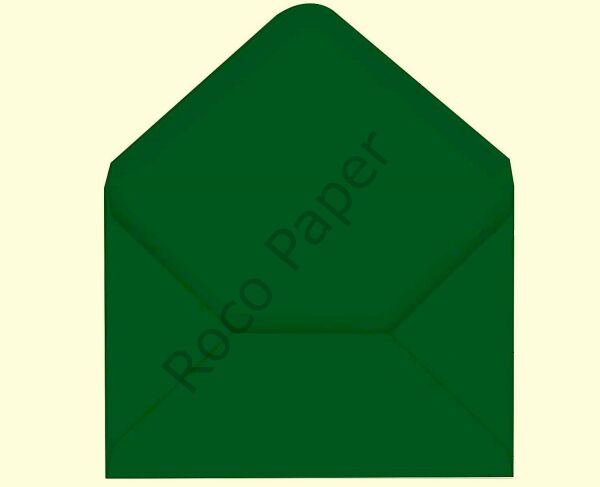 Roco Paper Yeşil Minik Zarf 7x9 Cm 50 Adet