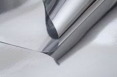 Metalik ''Gümüş'' Fon Kartonu Çift Taraflı 250 gr. 50*70 cm
