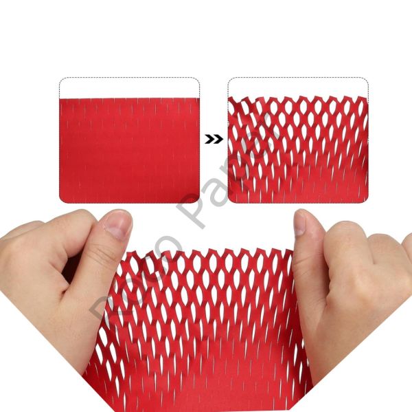 Petek Dolgu Ambalaj Kağıdı 38Cm X 5 Metre - Kırmızı