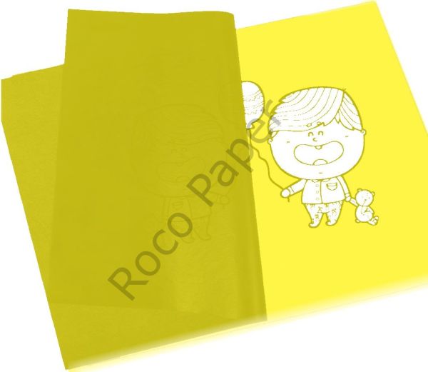 Roco Paper Karbon Grafit Transfer Kağıdı Sarı - 30*42 cm - 100'lü