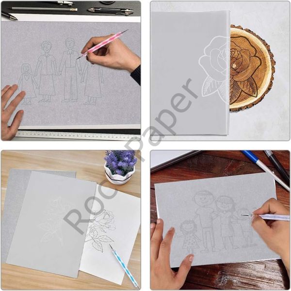 Roco Paper Karbon Grafit Transfer Kağıdı Beyaz - 44*62 cm - 100'lü