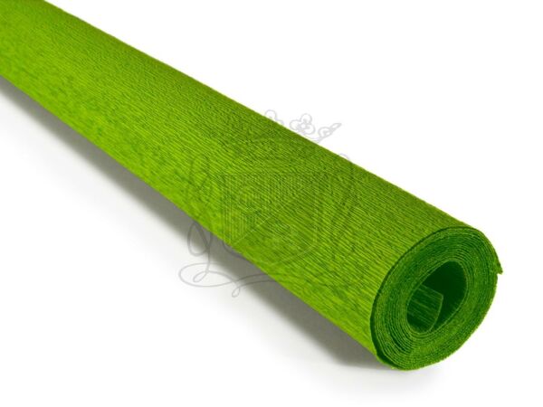 İtalyan Krapon Kağıdı No:396 Apple Green 90 gr. 50*150 cm