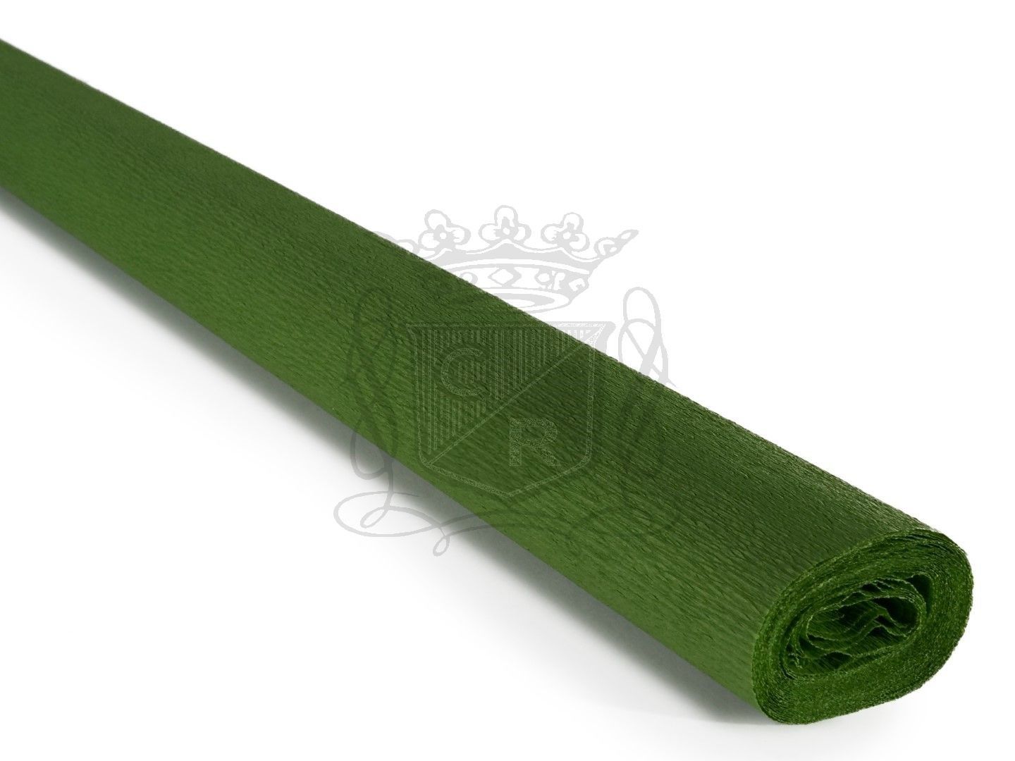 İtalyan Krapon Kağıdı No:265 Haki Yeşil 60 gr. 50*250 cm