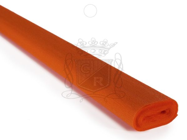 İtalyan Krapon Kağıdı No:300 Dark Orange 60 gr. 50*250 cm