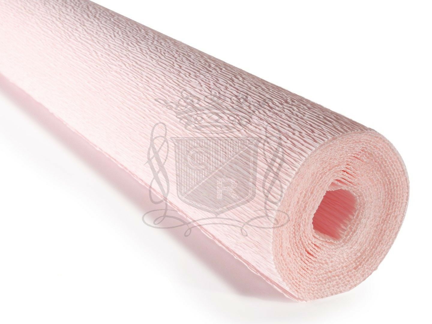 İtalyan Krapon Kağıdı No:569 - Soft Pembe - Light Pink 180 gr. 50X250 cm