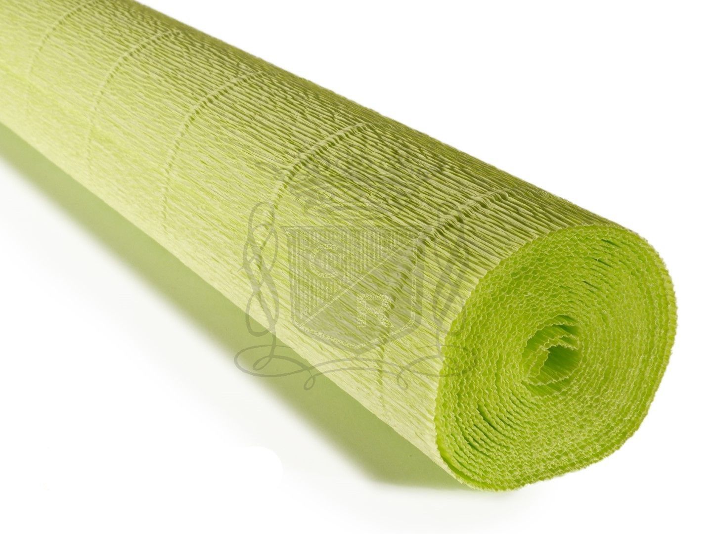 İtalyan Krapon Kağıdı No:558 - Fosfor Yeşil - Acid Green 180 gr.50X250 cm