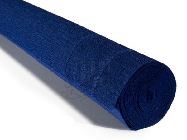 ROCO PAPER İtalyan Krapon Kağıdı Set Blueberry – 180 gr - 25X125 cm 6'lı Paket - %260 esneme özelliği – Renkli Kağıt Çiçekler