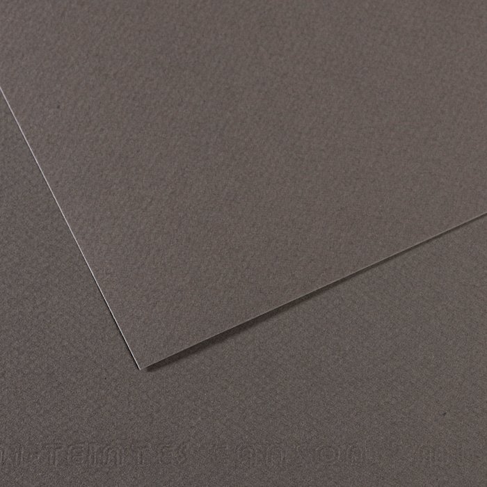Canson MI-TIENTESS No:345 - Dark Grey - 50x65 cm