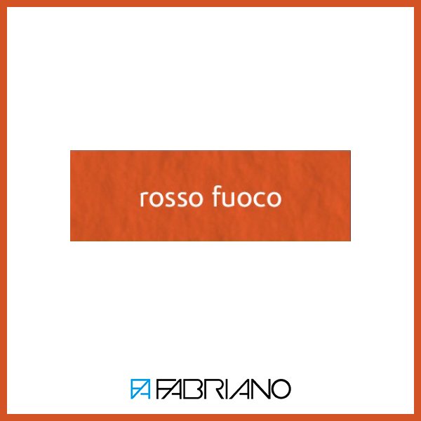 Fabriano - Tiziano 160gr Rosso Fuoco 1041