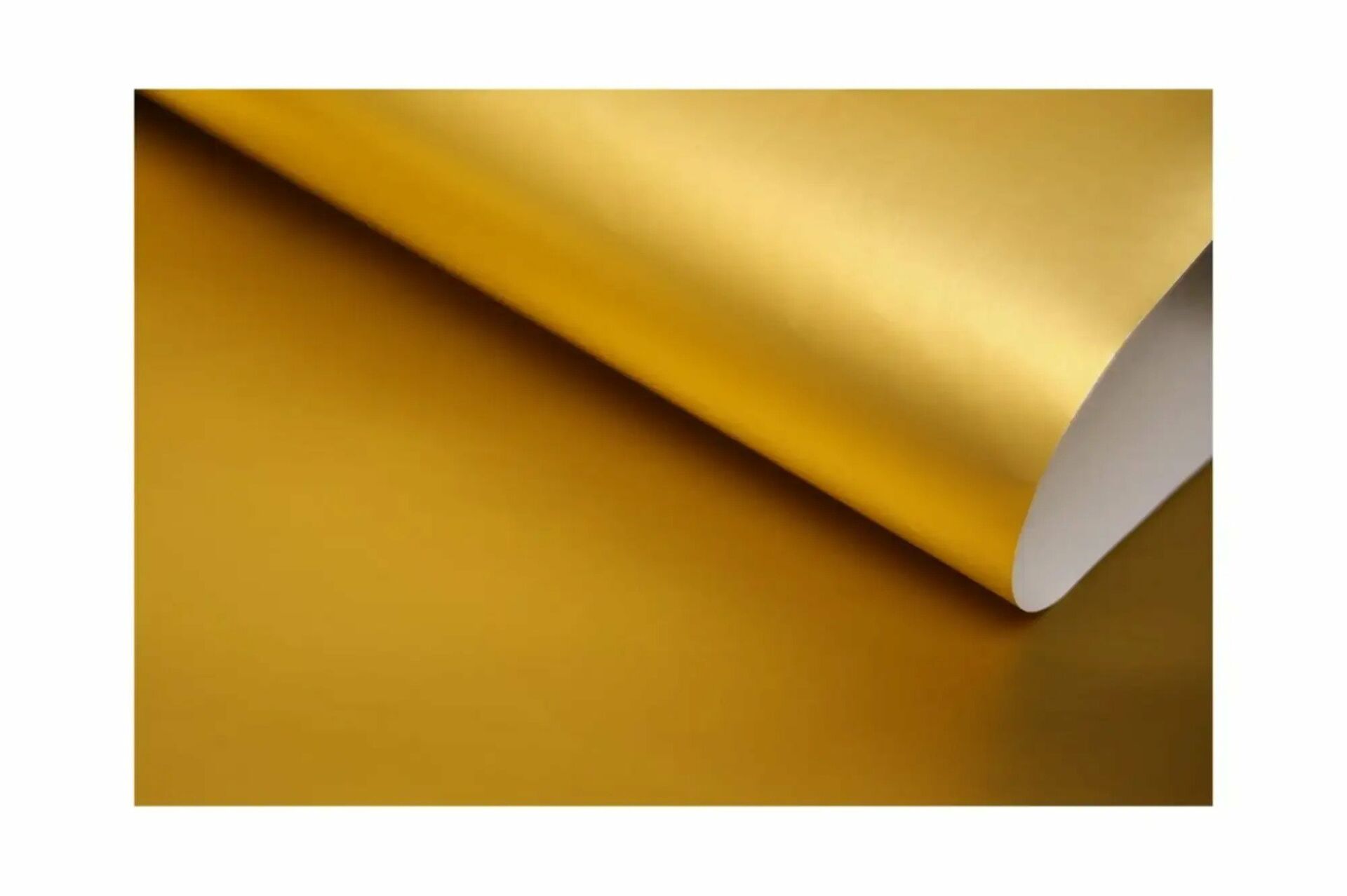 Mat Metalik Ambalaj Kağıt - Altın 3 Adet - 70*100 cm