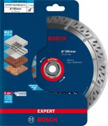 Bosch EXPERT- Best Serisi Genel Yapı Malzemeleri ve Metal İçin Elmas Kesme Diski 180 mm