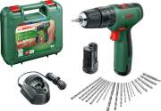 Bosch EasyImpact 1200 Akülü Darbeli Delme Vidalama Makinesi + GAL 1210 CV + AC kit (Çift Akülü)