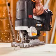 WORX WX542 20Volt 2.5Ah. Li-ion Tek Akülü Profesyonel Kömürsüz Şarjlı Dekupaj Testere