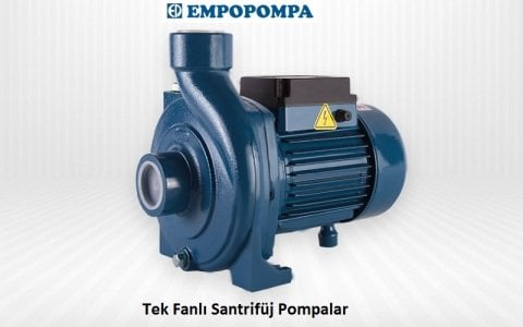 Empo EM-S 300 T   3Hp 380V   Tek Fanlı Santrifüj Pompa (SULAMA  AMAÇLI)