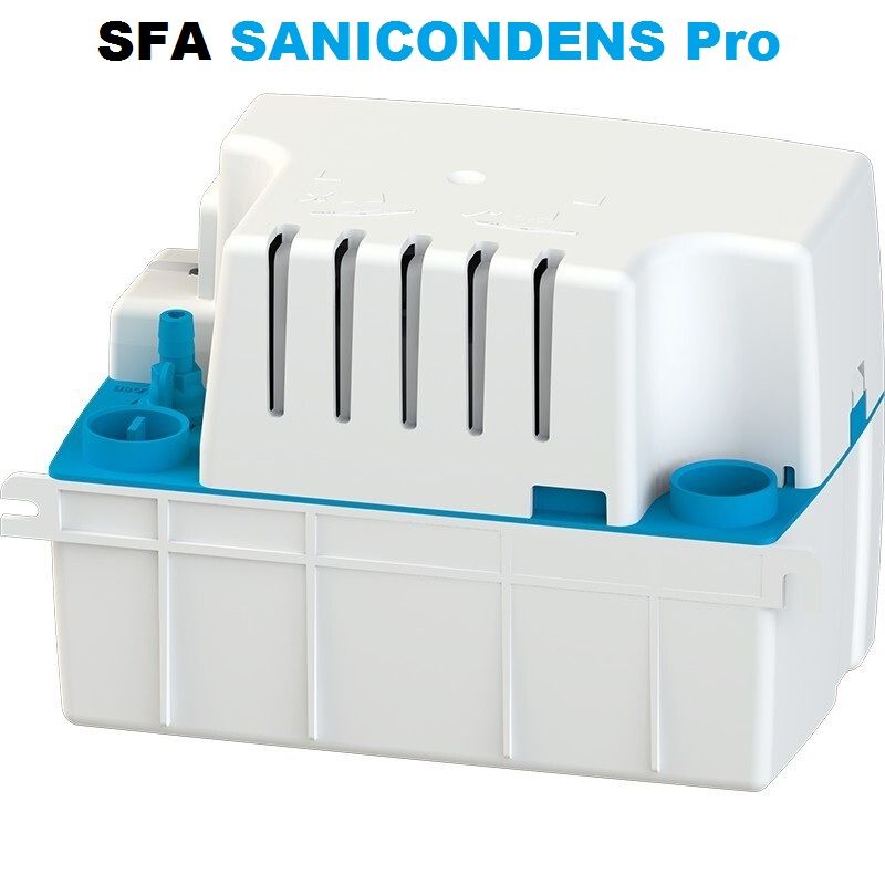 SANICONDENS Pro (yoğuşmalı kombi-fancoil-klima) Su Drenaj ve Tahliye Pompası (50 kW'a kadar)