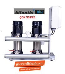 ATLANTİS YKDIK 7-6KM 2x2 HP 220V ÇİFT POMPALI DÜŞEY MİLLİ HİDROFOR