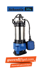 ATLANTİS DRN 8-0.25M 0.34 HP 220V PİS SU DALGIÇ POMPA