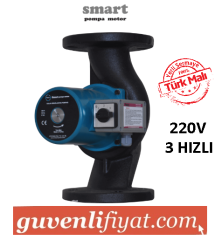 SMART SPM 50/7-280-3 MF 220V FLANŞLI 3 HIZLI SİRKÜLASYON POMPASI