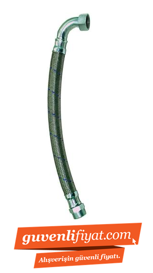 2'' 60 CM ÇELİK ÖRGÜLÜ BAĞLANTI FLEKSİ (DİRSEKLİ)
