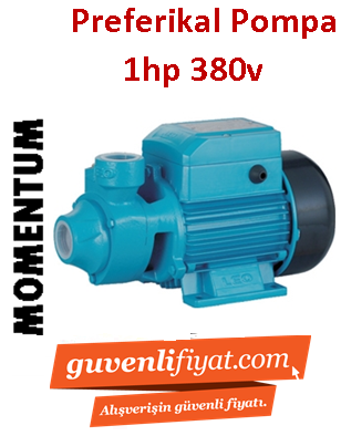 MOMENTUM PK 80AT 1Hp 380V Preferikal Sürtme Fanlı Pompa